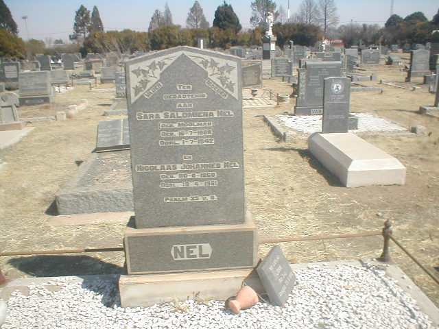 NEL Nicolaas Johannes 1860-1961 &amp; Sara Salomiena MOOLMAN 1868-1942