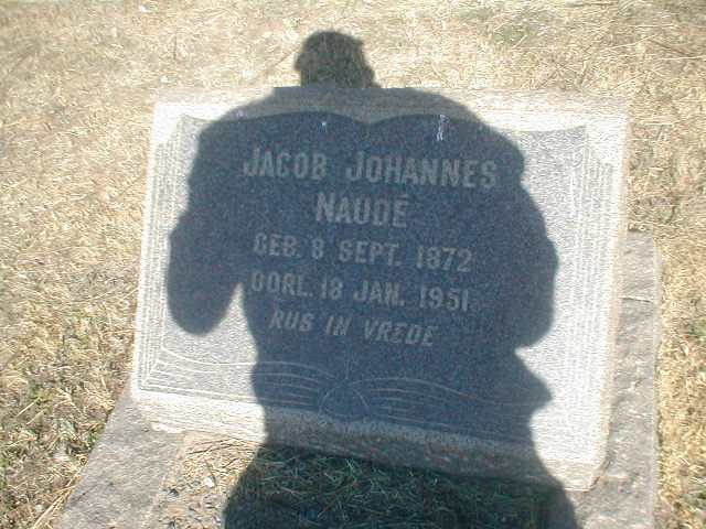 NAUDE Jacob Johannes 1872-1951