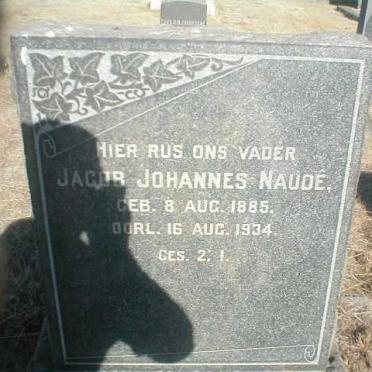 NAUDE Jacob Johannes 1885-1934