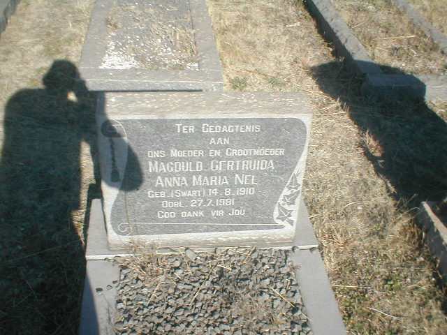 NEL Magduld Gertruida Anna Maria geb. SWART 1910-1981