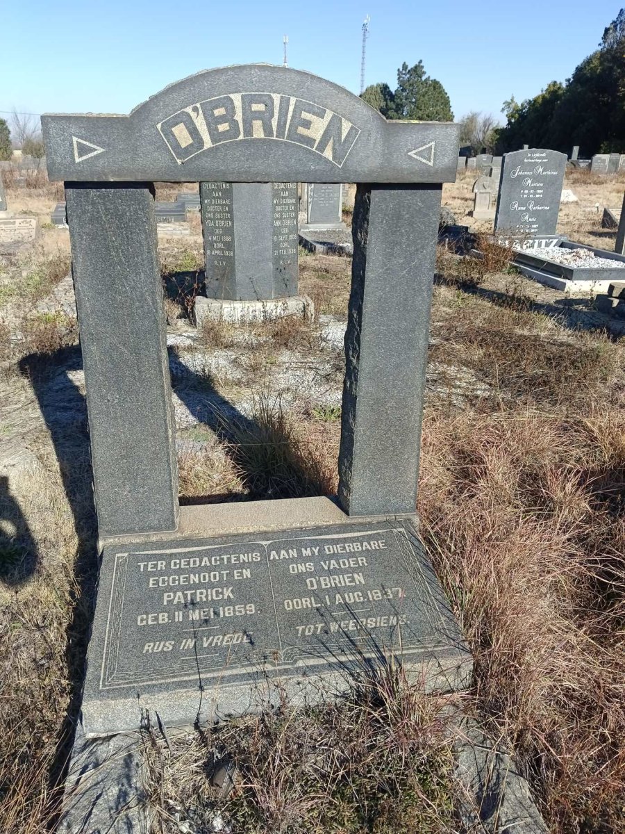 O'BRIEN Patrick 1859-1937