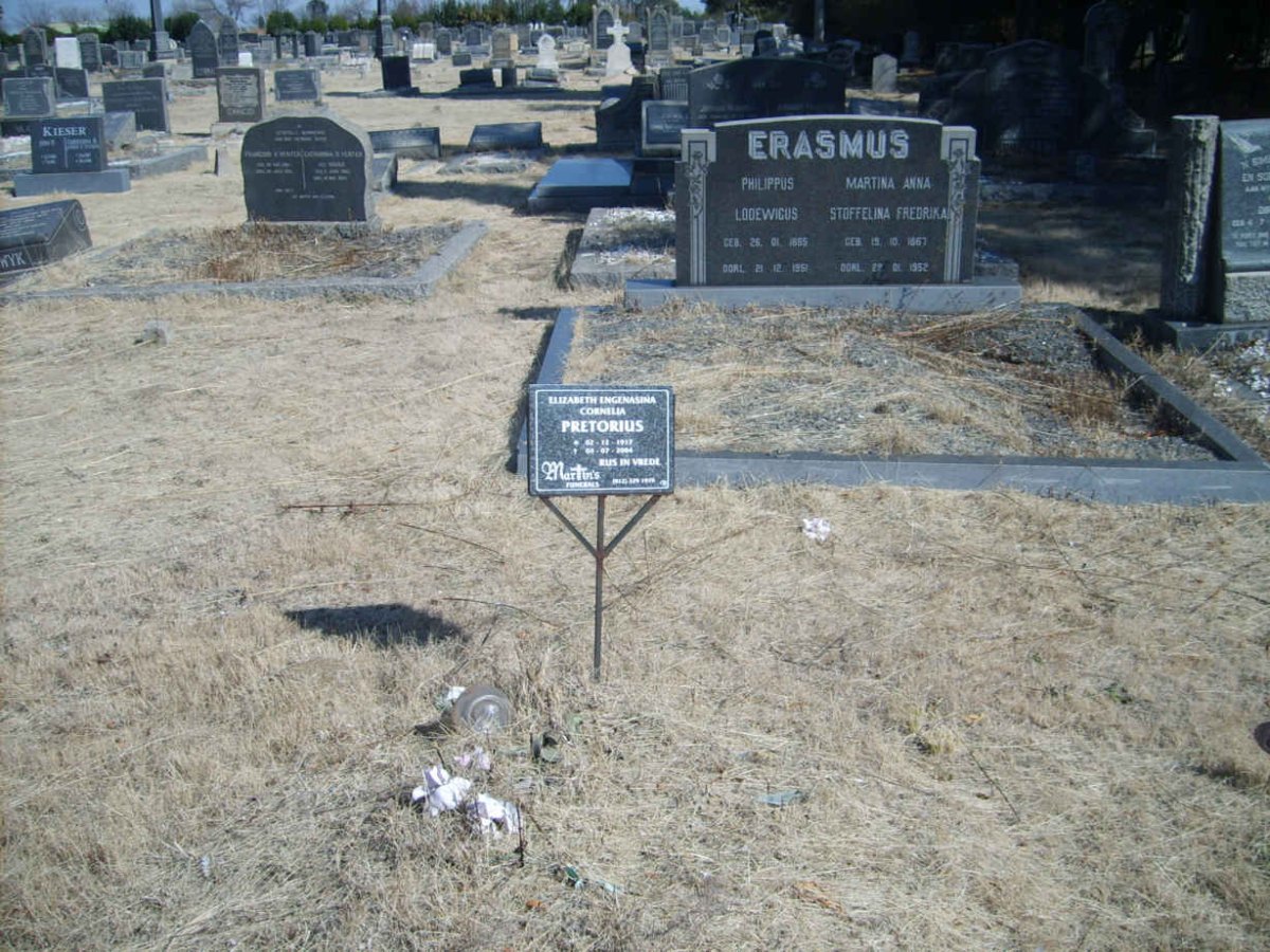 PRETORIUS Elizabeth Ingenasina Cornelia 1917-2004