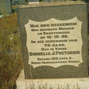 PRETORIUS Cornelia J.