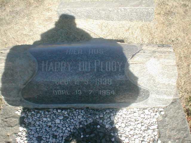 PLOOY Harry, du 1938-1954