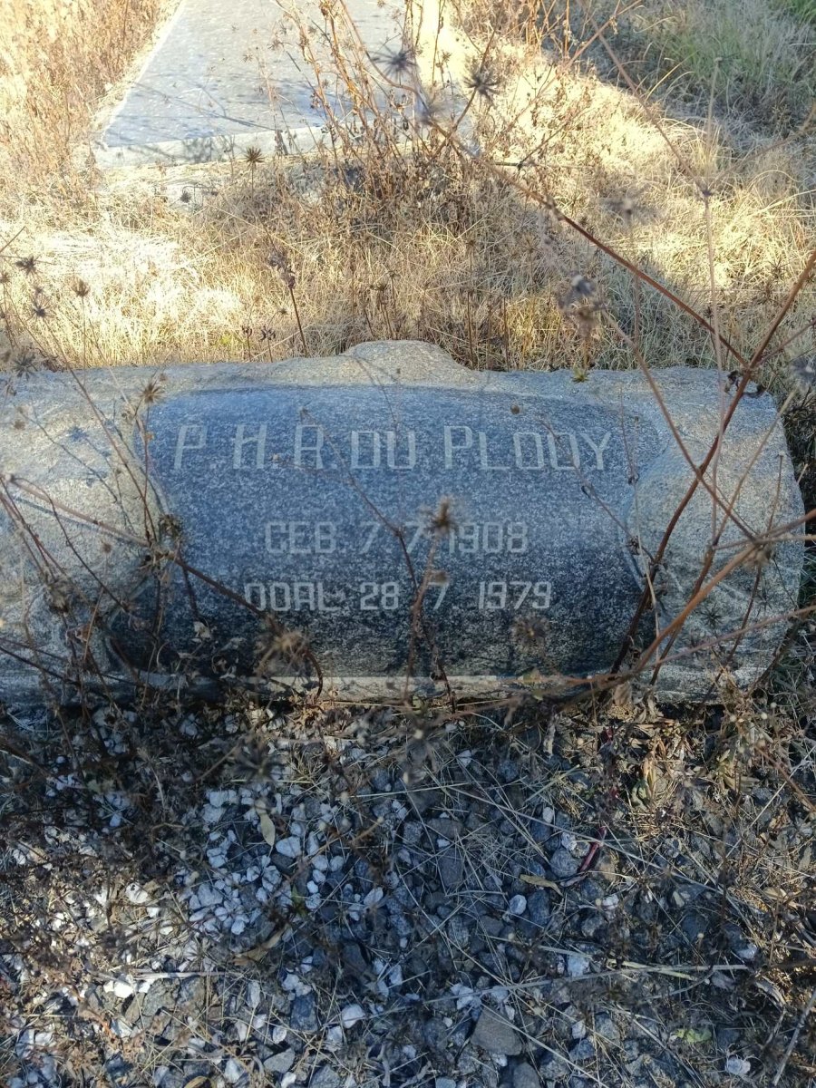 PLOOY P.H.R., du 1908-1979