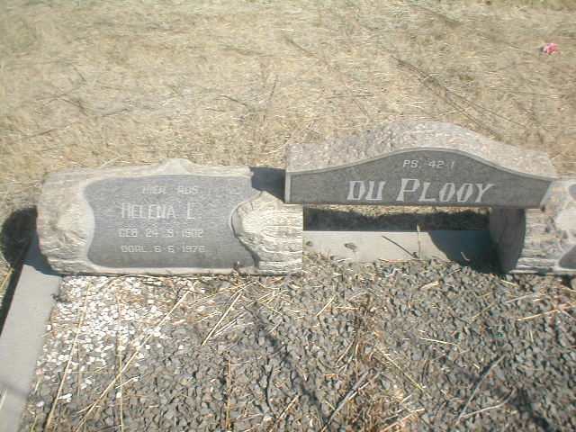 PLOOY Helena L, du 1902-1976