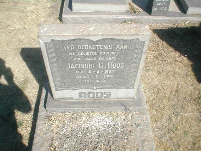 ROOS Jacobus C. 1887-1966