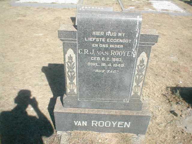 ROOYEN C.R.J., van 1883-1949