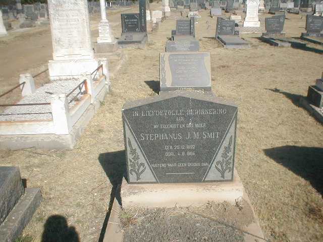 SMIT Stephanus J.M. 1892-1964