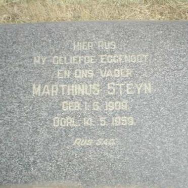 STEYN Marthinus 1909-1959