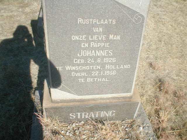 STRATING Johannes 1926-1968
