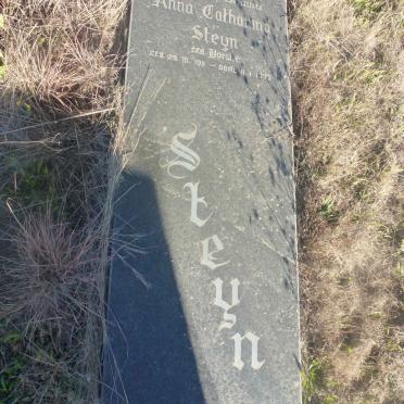 STEYN Anna Catharina nee VORSTER 1911-1973