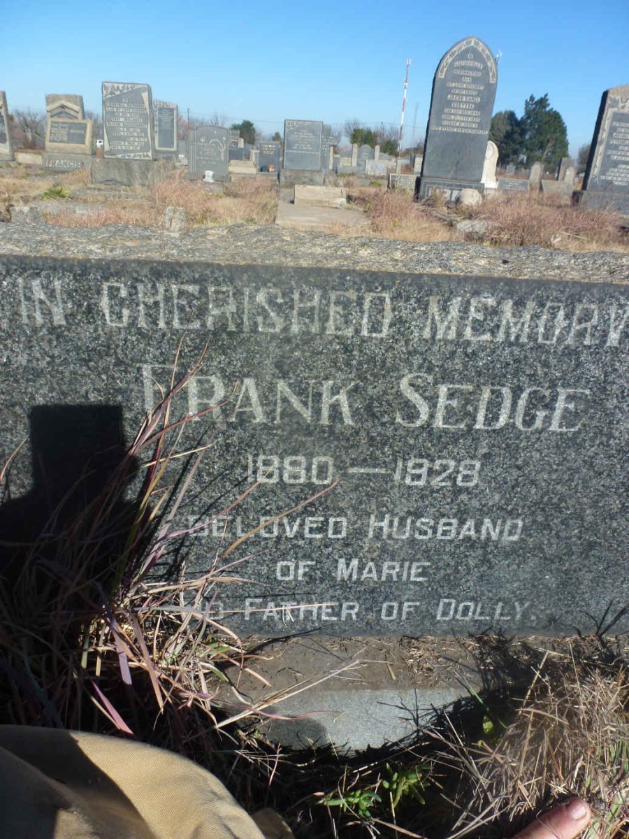 SEDGE Frank 1889-1928