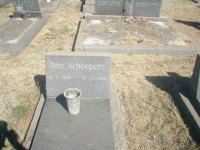 SCHEEPERS Ben 1892-1965