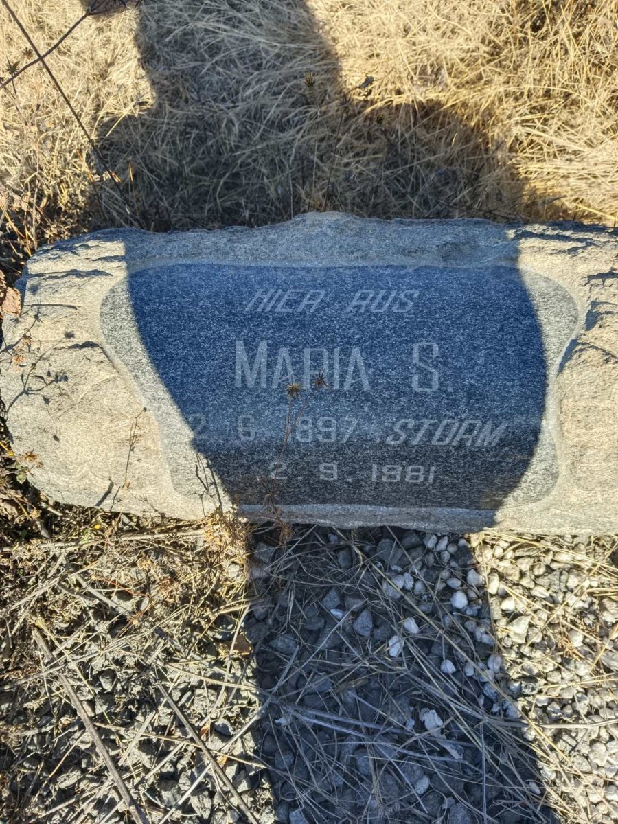 STORM Maria S. 1897-1981