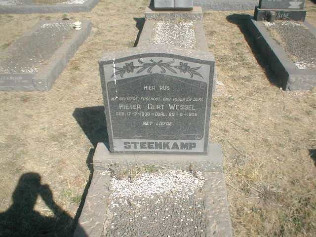 STEENKAMP Pieter Gert Wessel 1900-1965
