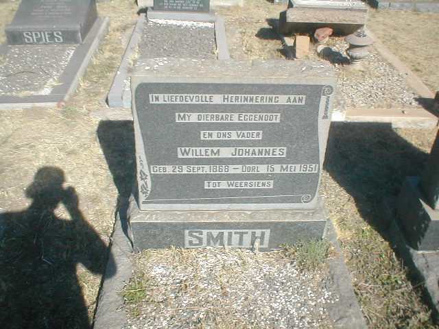 SMITH Willem Johannes 1868-1951