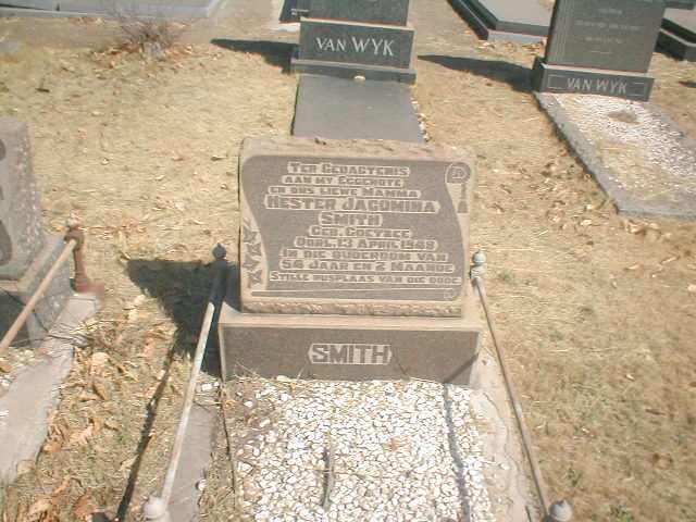 SMITH Hester Jacomina geb. COETZEE 1948