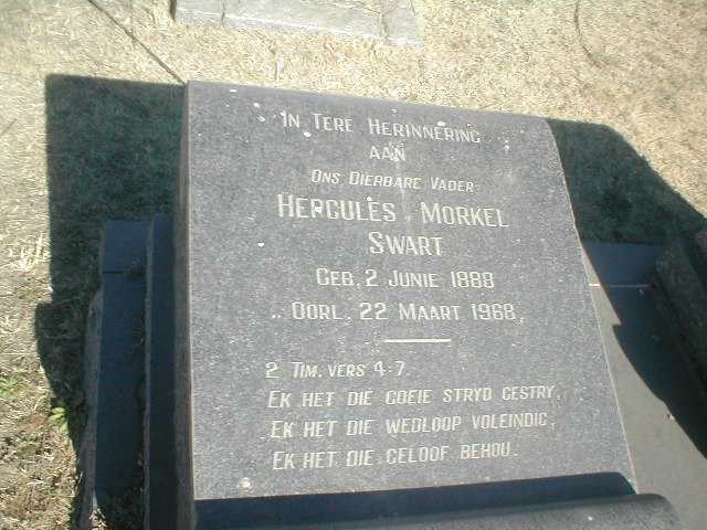 SWART Hercules Morkel 1888-1968