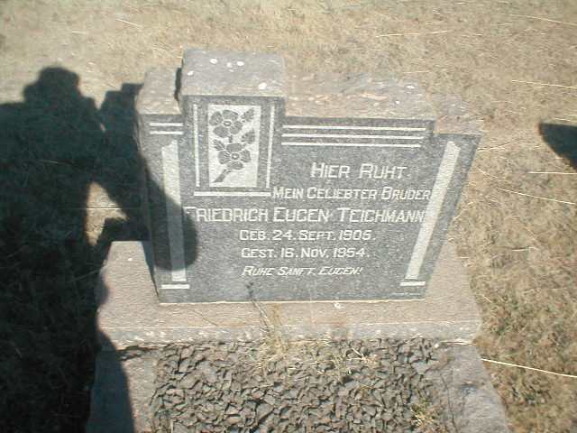 TEICHMANN Friedrich Eugen 1905-1954