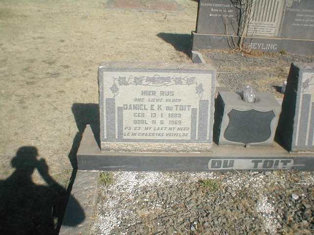 TOIT Daniel E.K., du 1883-1969