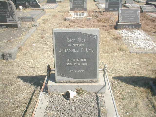 UYS Johannes P. 1898-1970