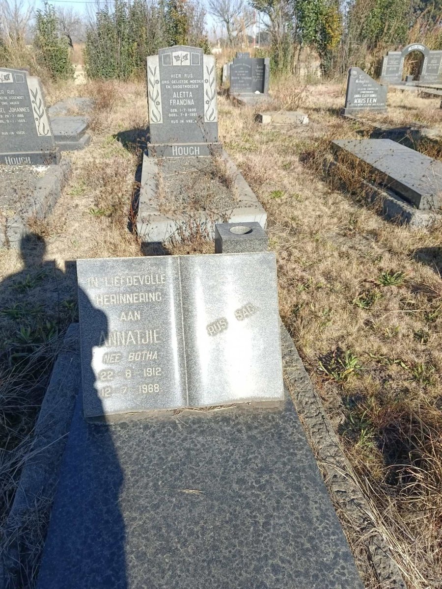 UYS Annatjie nee BOTHA 1912-1988