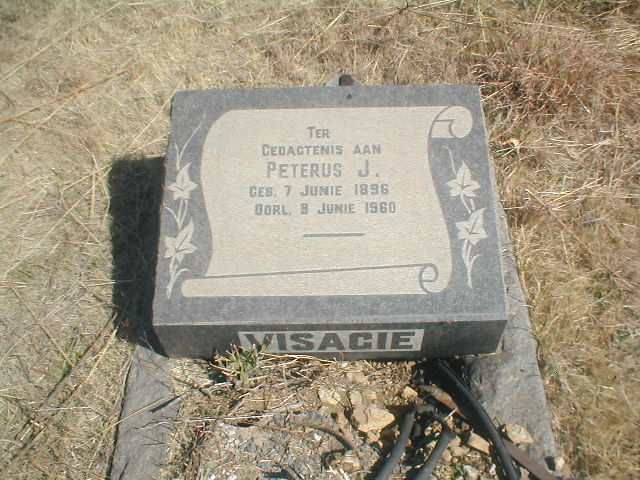 VISAGIE Peterus J. 1896-1960