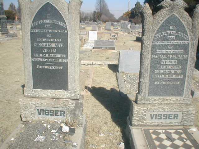 VISSER Nicolaas Abes 1871-1937 &amp; Catharina Adriana DE VRIES 1872-1926