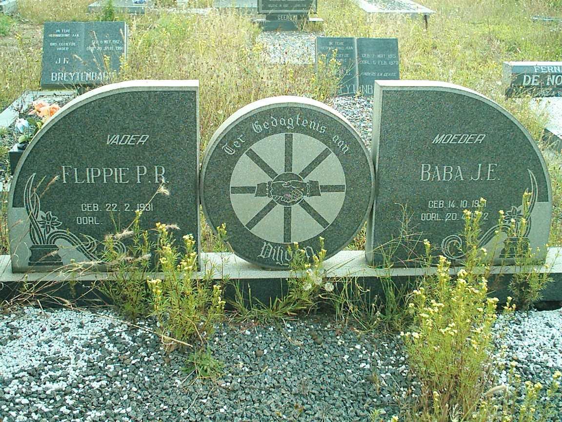 VILJOEN Flippie P.R. 1931- &amp; Baba J.E.