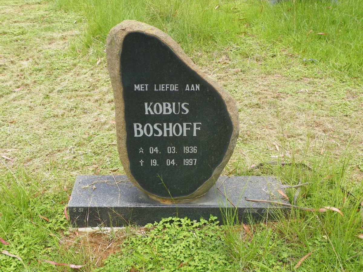 BOSHOFF Kobus 1936-1997