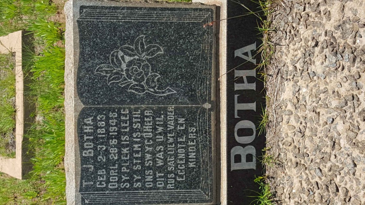 BOTHA T.J. 1883-1948