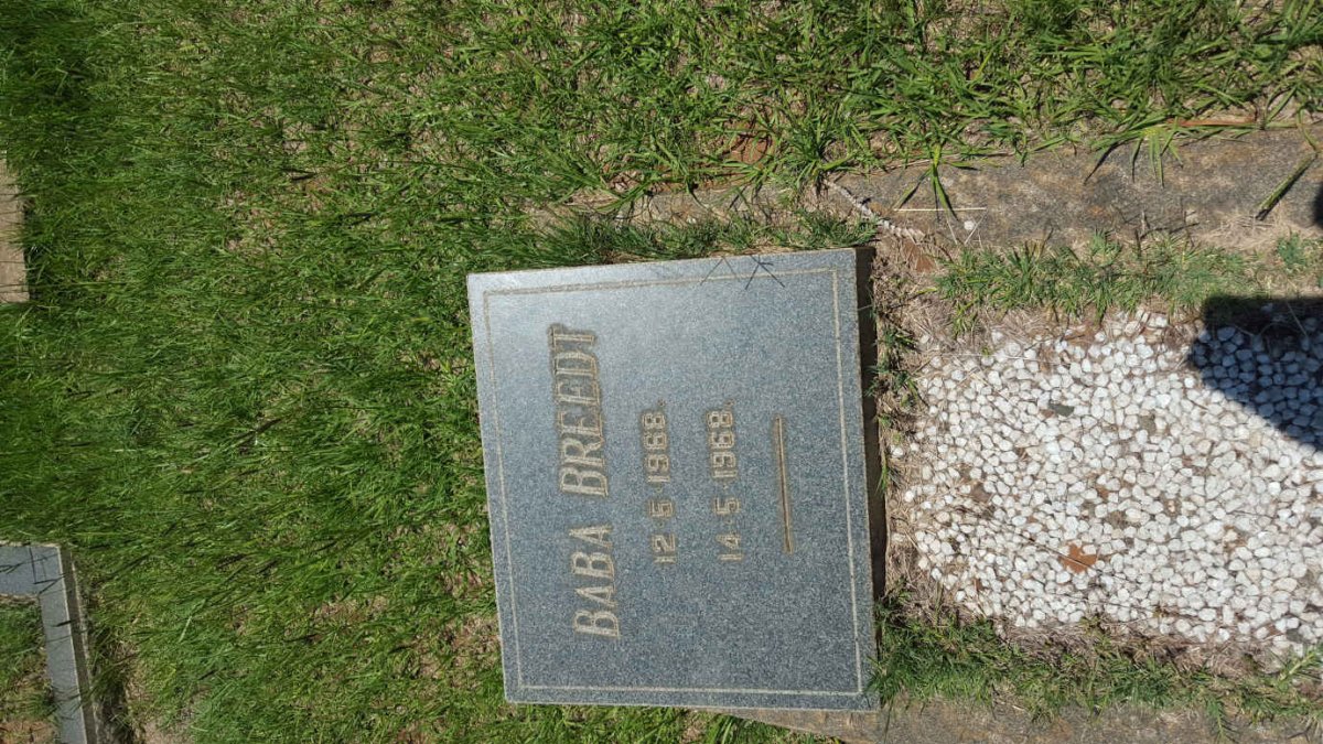 BREEDT Baba 1968-1968