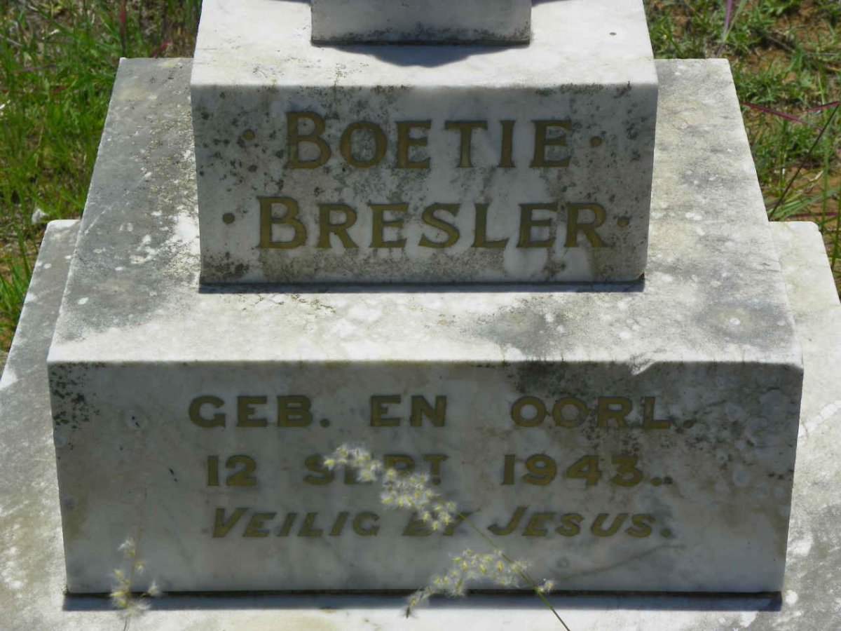 BRESLER Boetie -1943