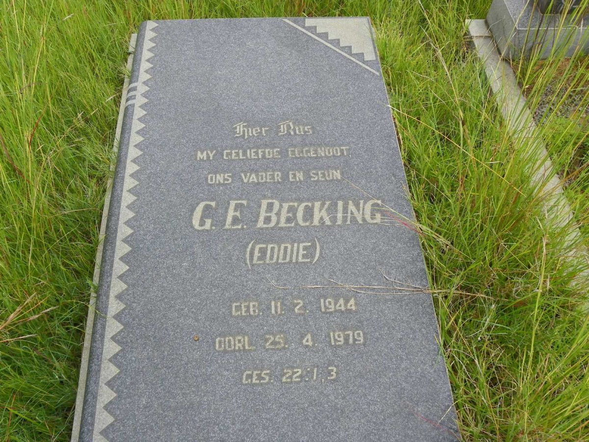BECKING G.E. 1944-1979
