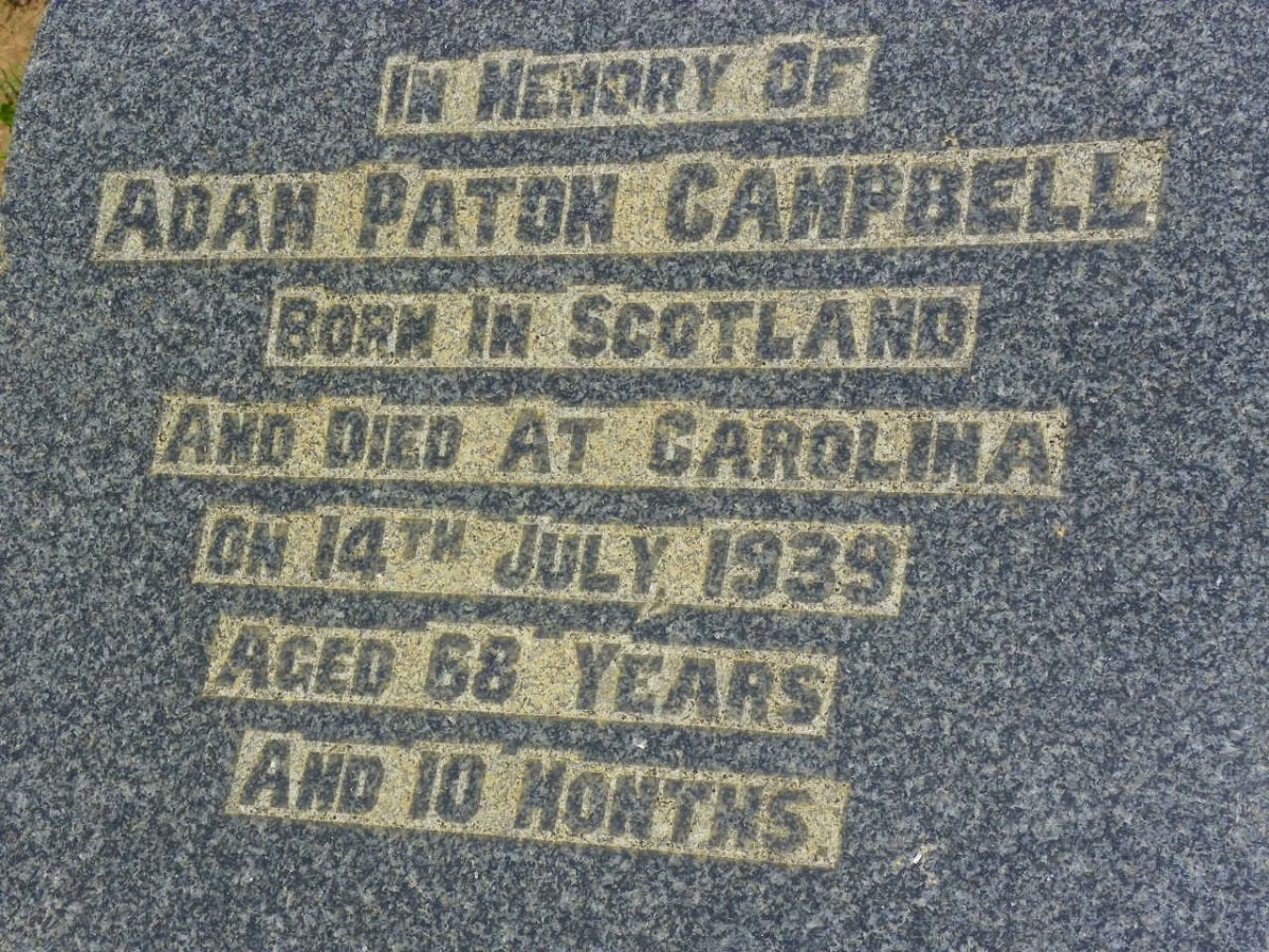 CAMPBELL Adam Paton -1939