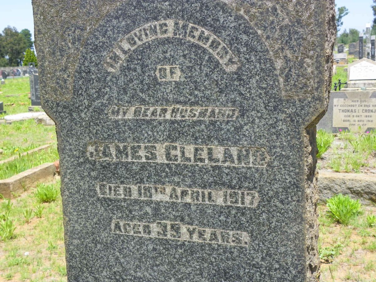 CLELAND James -1917