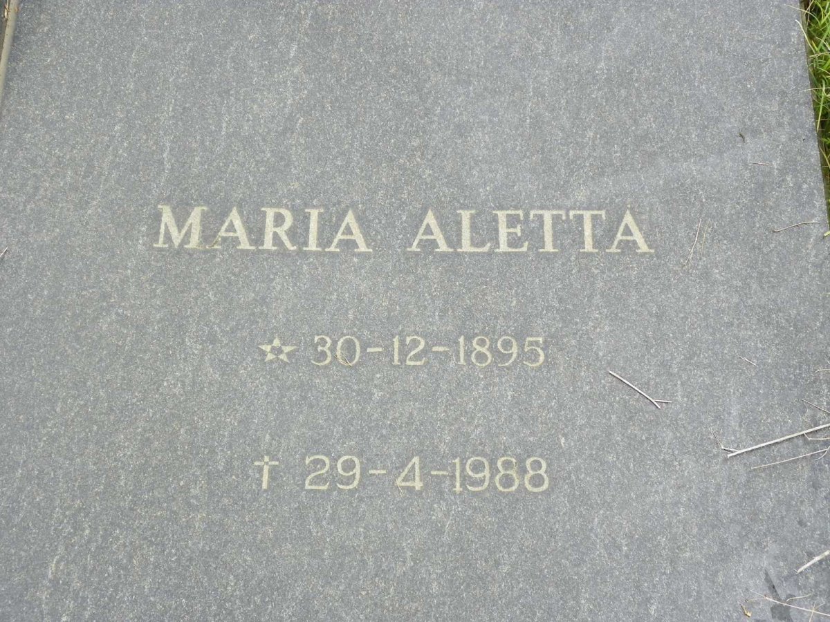 CLERCQ Hendrik, de 1895-1982 &amp; Maria Aletta 1895-1988 :: KRUGER Anna 1926-2005