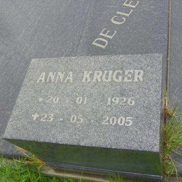CLERCQ Hendrik, de 1895-1982 &amp; Maria Aletta 1895-1988 :: KRUGER Anna 1926-2005