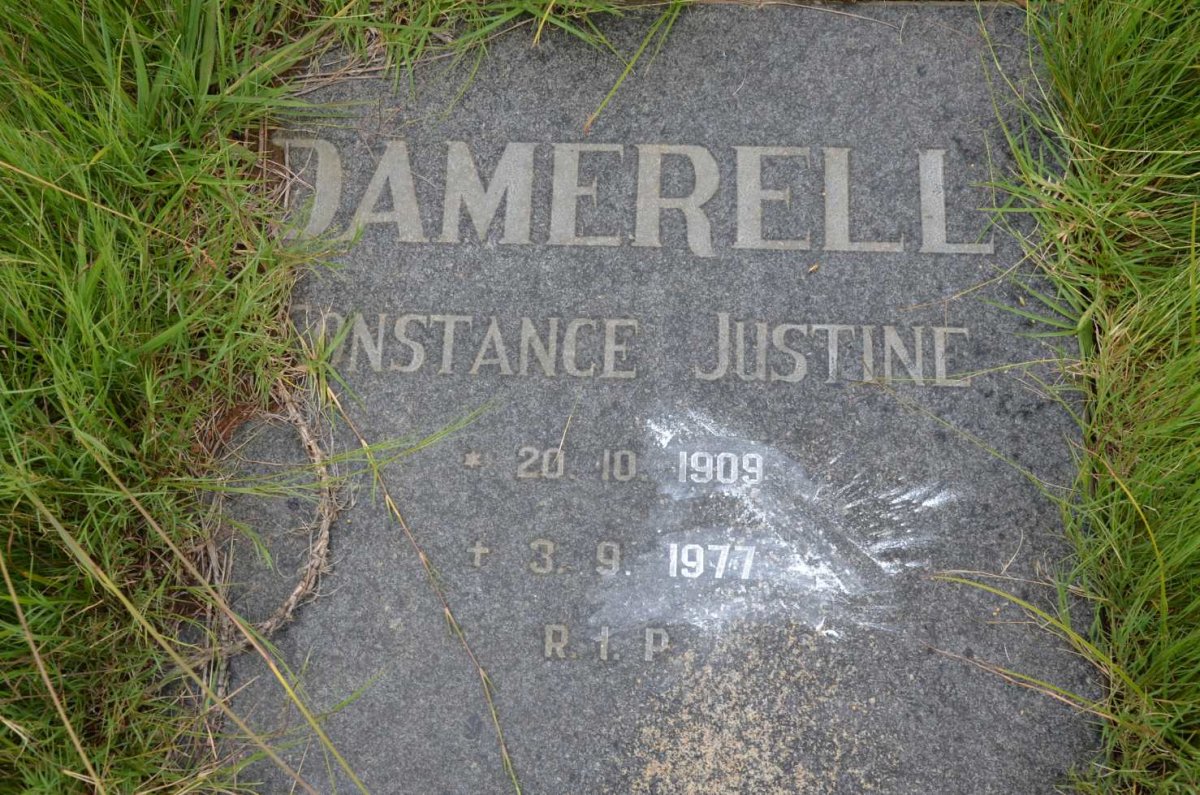 DAMERELL Constance Justine 1909-1977