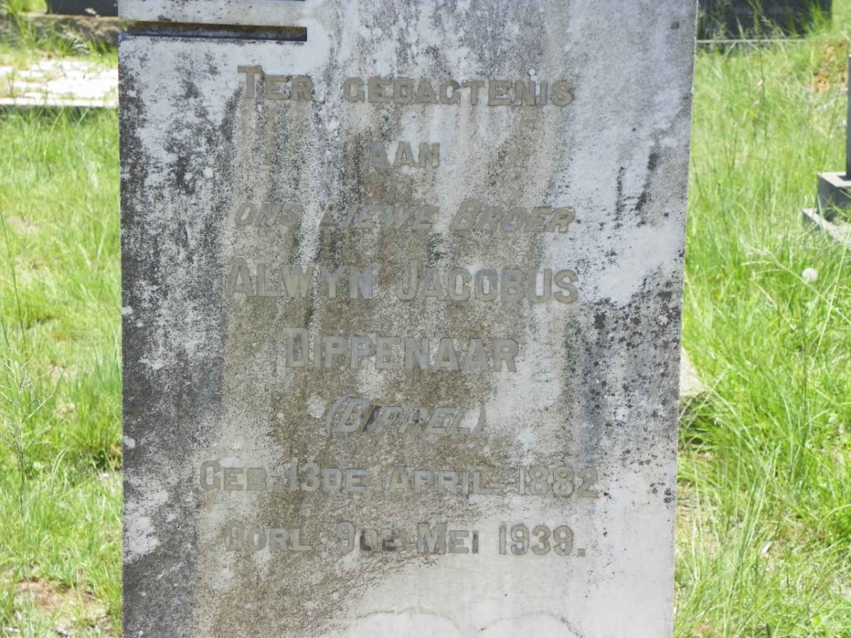 DIPPENAAR Alwyn Jacobus 1882-1939