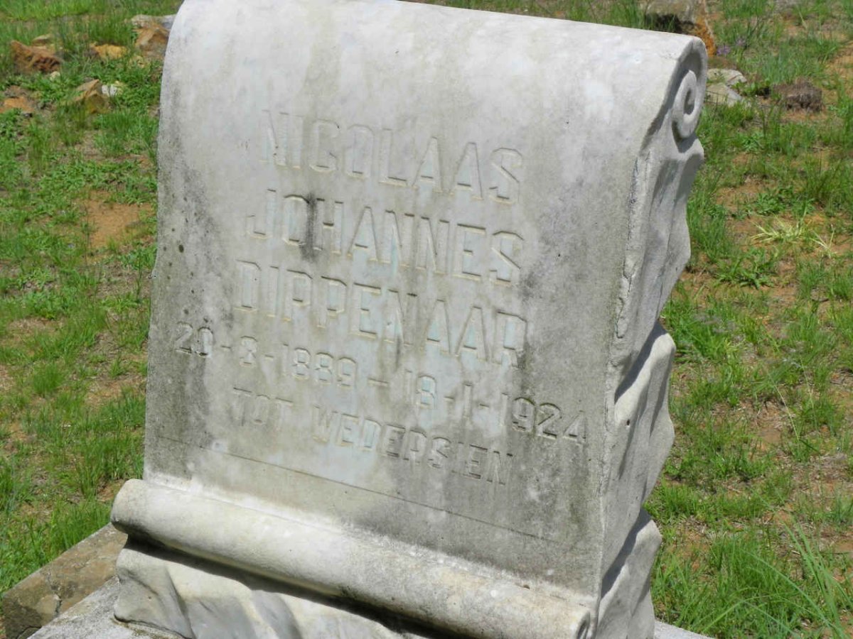 DIPPENAAR Nicolaas Johannes 1889-1924