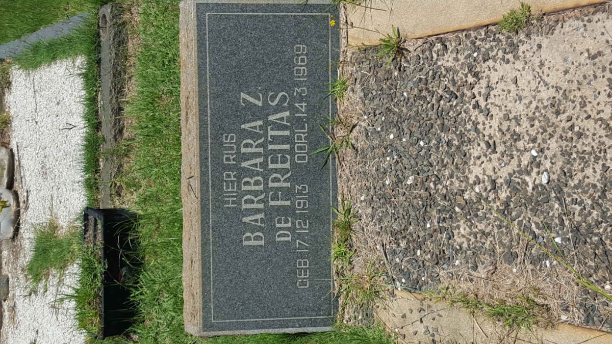 FREITAS Barbara Z., de 1913-1969
