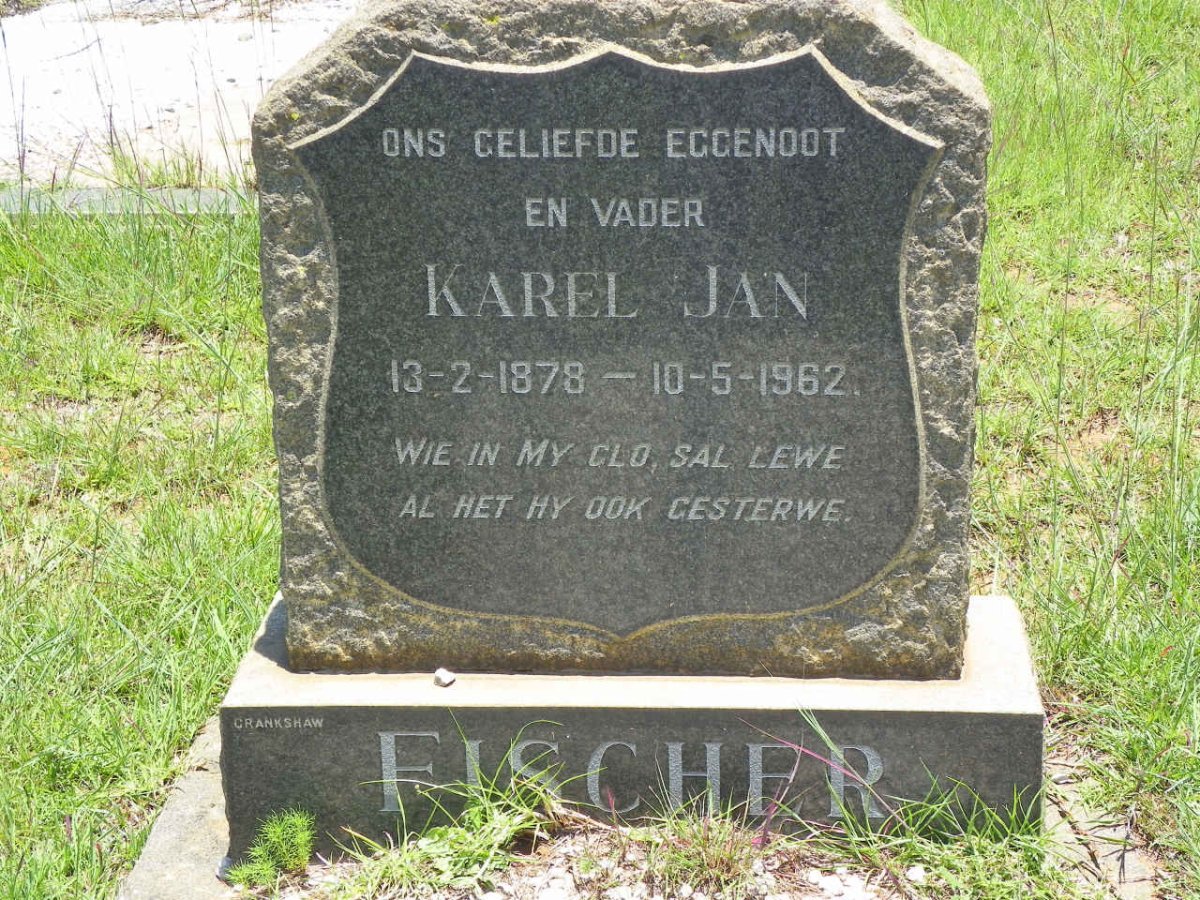 FISCHER Karel Jan 1878-1962
