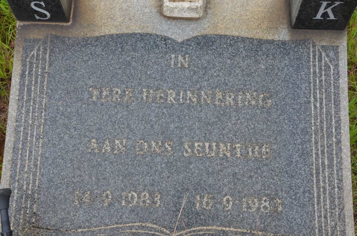 FOURIE Johannes Hendrik 1983-1983