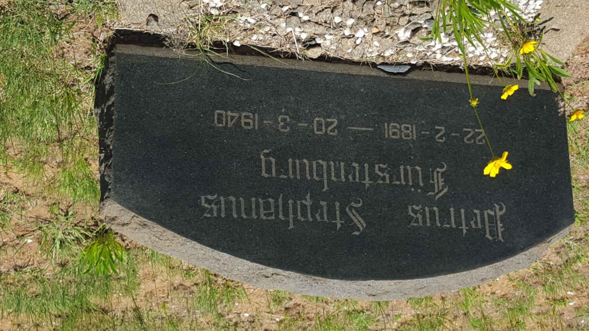FURSTENBURG Petrus Stephanus 1891-1940