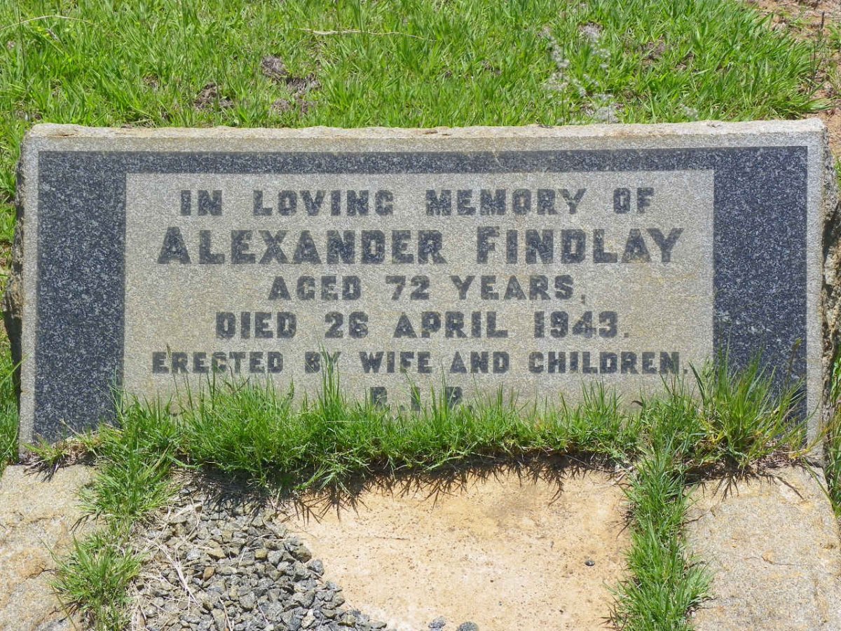 FINDLAY Alexander -1943
