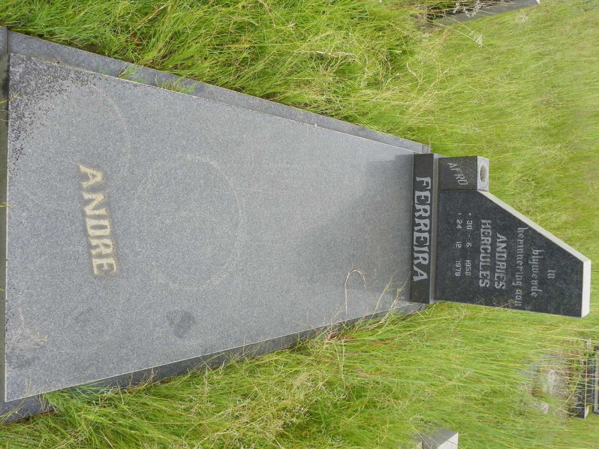FERREIRA Andries Hercules 1958-1979
