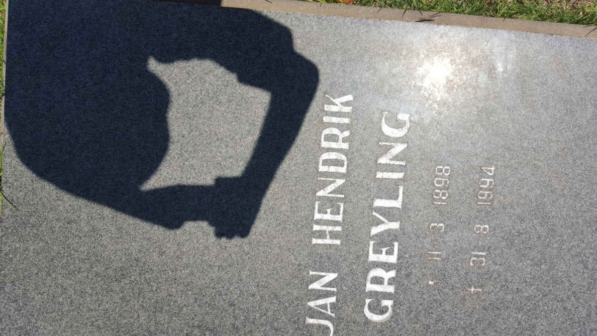 GREYLING Jan Hendrik 1898-1994