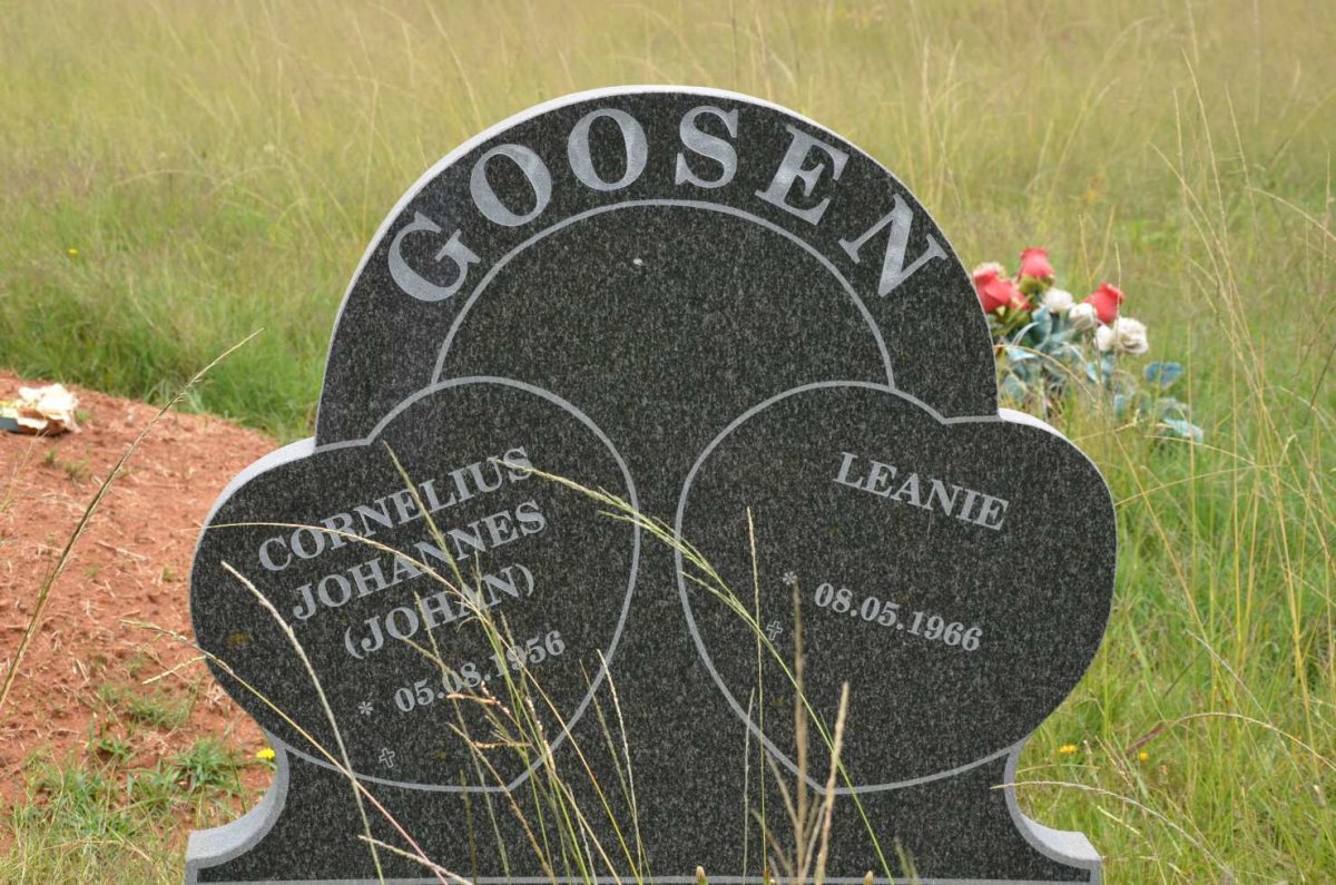 GOOSEN Cornelius Johannes 1956- &amp; Leanie 1966